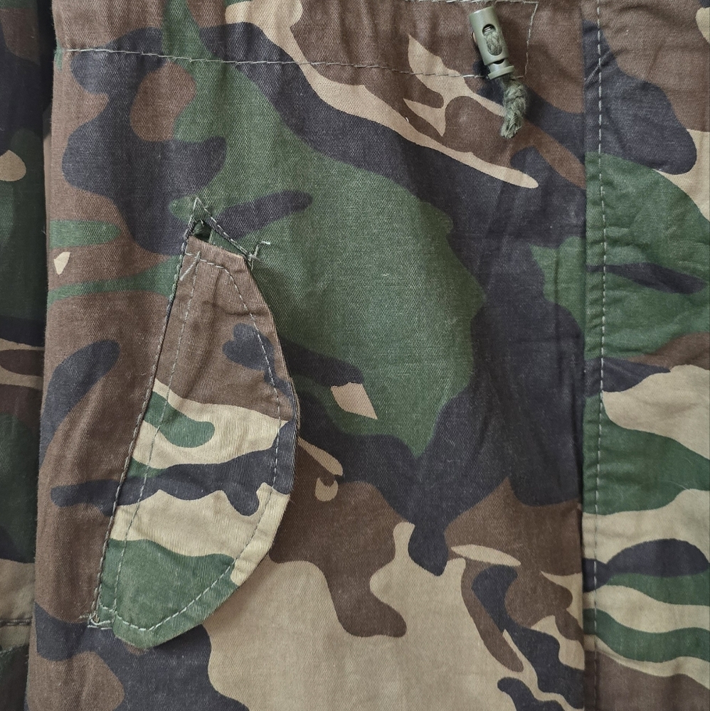 Ambiance Outerwear Camouflage Women's Cargo Jacket Size M - Picture 5 of 14